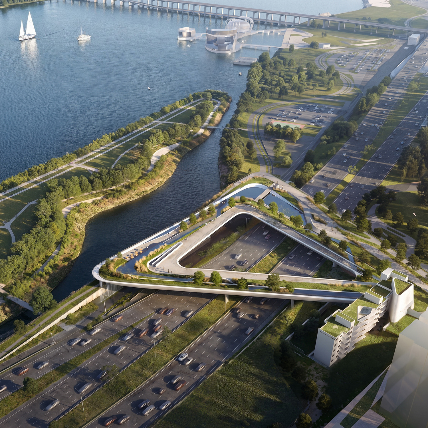 River Connection Park and Cultural Facilities | Banpo-Hangang (KR)