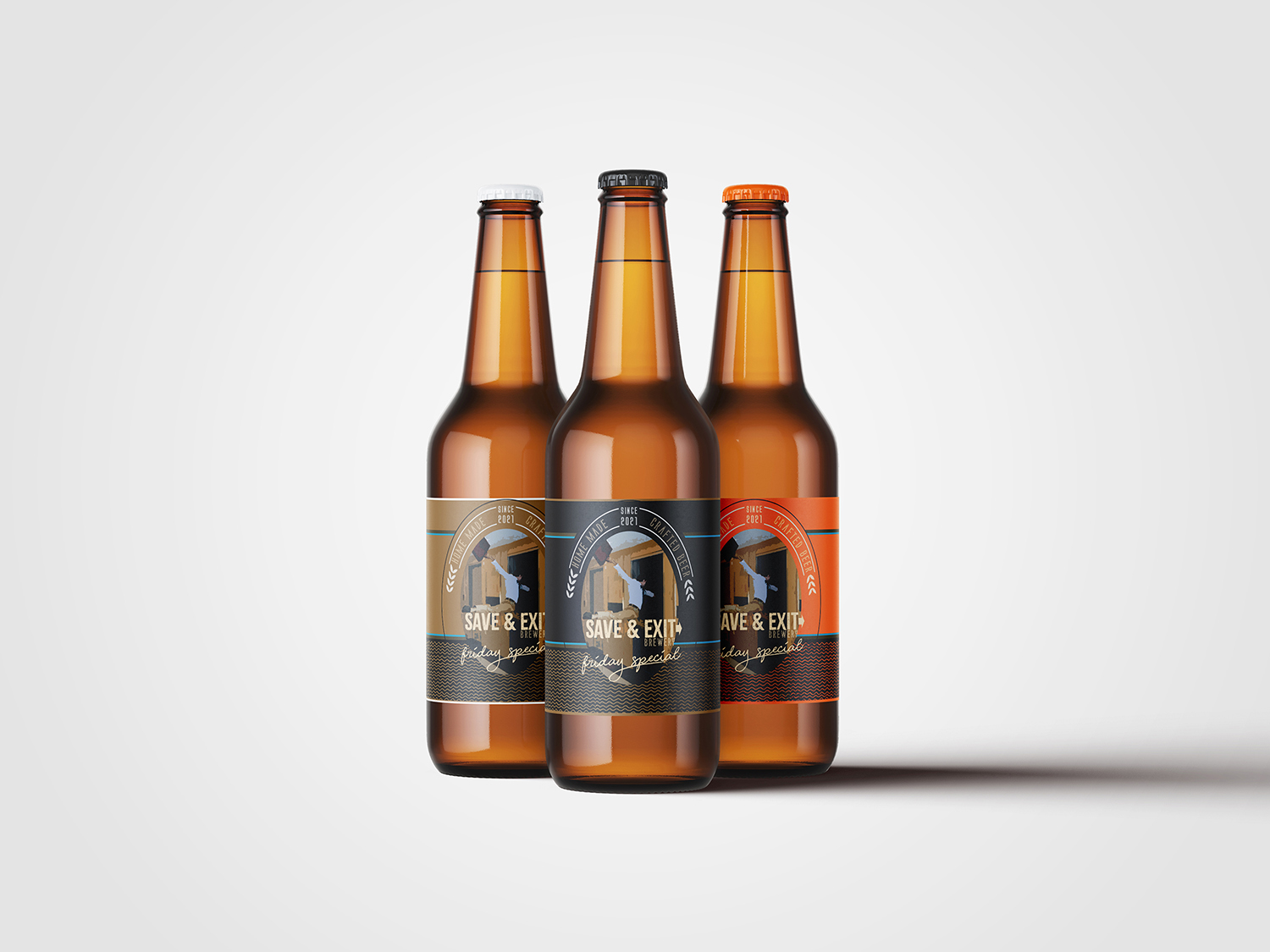 Save & Exit Brewery | Craft beer branding